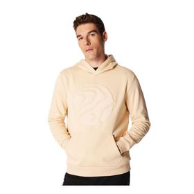 Discovery Expedition D4WM-SWT3076 Açık Kahve Erkek Kapüşon Relaxed Baskılı Sweatshirt