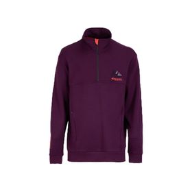 Discovery Expedition D4WM-SWT3219 Mürdüm Dik Relaxed Baskılı Erkek Sweatshirt