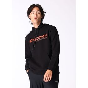 Discovery Expedition D4WM-SWT3223 Siyah Erkek Kapüşon Relaxed Baskılı Sweatshirt