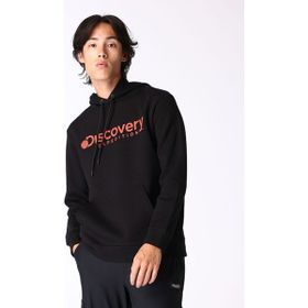 Discovery Expedition D4WM-SWT3223 Siyah Erkek Kapüşon Relaxed Baskılı Sweatshirt