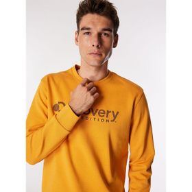 Discovery Expedition D4WM-SWT3225 Hardal Erkek Bisiklet Relaxed Baskılı Sweatshirt