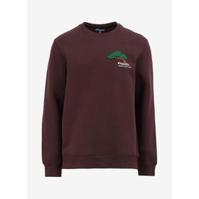 Discovery Expedition D4WM-SWT3276 Kahve Bisiklet Relaxed Nakışlı Erkek Sweatshirt