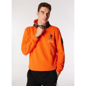 Discovery Expedition D4WM-SWT3290 Turuncu Erkek Kapüşon Relaxed Düz Sweatshirt