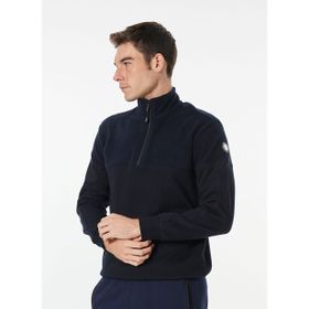 Discovery Expedition D4WM-SWT3309 Lacivert Dik Relaxed Düz Erkek Sweatshirt