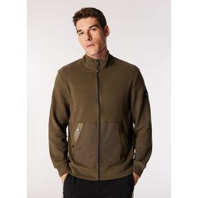 Discovery Expedition D4WM-SWT3325 Haki Erkek Dik Relaxed Düz Sweatmont