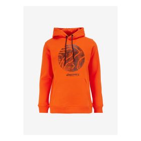 Discovery Expedition D4WM-SWT3329 Turuncu Erkek Kapüşon Relaxed Baskılı Sweatshirt
