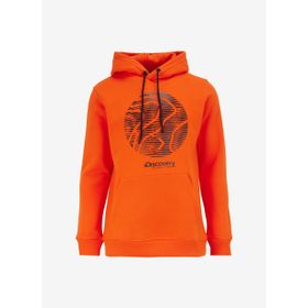 Discovery Expedition D4WM-SWT3329 Turuncu Erkek Kapüşon Relaxed Baskılı Sweatshirt
