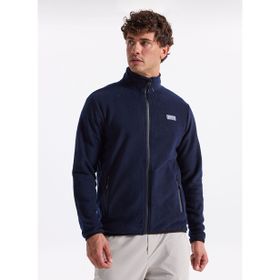 Discovery Expedition D4WM-SWT3994 Lacivert Dik Basic Düz Polar Erkek Sweatshirt