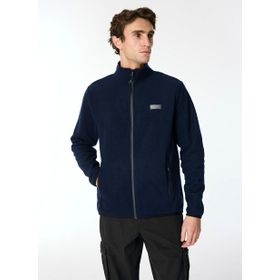 Discovery Expedition D4WM-SWT3994 Lacivert Dik Basic Düz Polar Erkek Sweatshirt