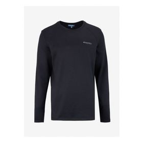 Discovery Expedition D4WM-TST3275 Siyah Erkek Bisiklet Relaxed Düz Uzun Kollu T-Shirt