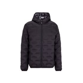 Discovery Expedition D5WM-MNT3730 Siyah Kapüşon Yaka Basic Kapitone Erkek Şişme Mont