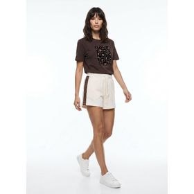 Discovery Expedition D6SL-SHT3527 Kırık Beyaz Kadın Sweat Şort