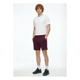 Discovery Expedition D6SM-SHT3803 Bordo Rahat Erkek Sweat Şort