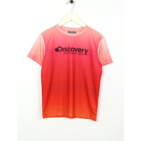 Discovery Expedition Degra Girl Baskılı Pembe Turuncu Kız Çocuk T-Shirt