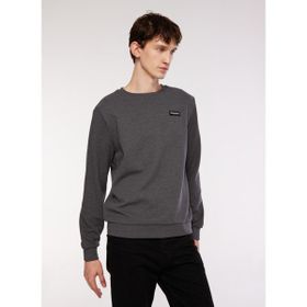 Discovery Expedition OLIV Bisiklet Yaka Antrasit Erkek Sweatshirt