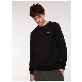Discovery Expedition OLIV Bisiklet Yaka Siyah Erkek Sweatshirt