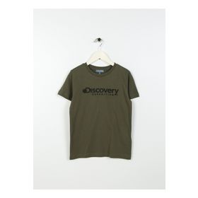 Discovery Expedition ROGERS BOY Baskılı Haki Erkek Çocuk T-Shirt