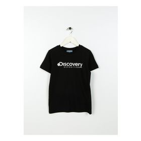 Discovery Expedition Rogers Boy Baskılı Siyah Erkek Çocuk T-Shirt