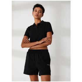 Discovery Expedition W-LOXA Standart Siyah Kadın Sweat Şort