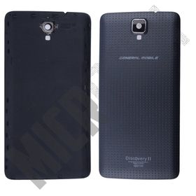Discovery General Mobile E3 2 SiyahCep Telefonu Arka Kapak