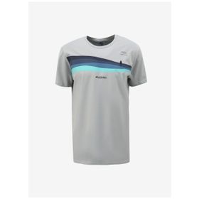 Discovery HARDAP Expedition Bisiklet Yaka Baskılı Gri Erkek T-Shirt