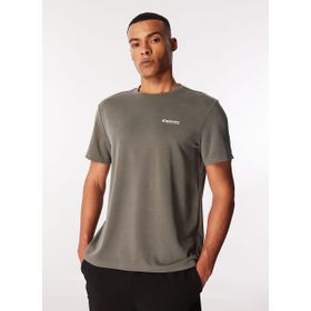 Discovery PERTA Expedition Bisiklet Yaka Baskılı Haki Erkek T-Shirt