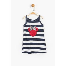 Disney 15506 Lacivert Kız Çocuk Elbise
