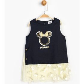 Disney 15634 Lacivert Kız Çocuk Elbise
