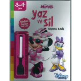Disney 3 - 4 Yaş - Yaz Ve Sil Minnie - Kolektif