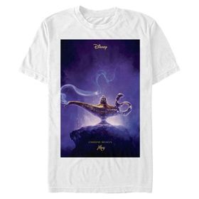 Disney Aladdin Live Action Poster White Erkek T-shirt