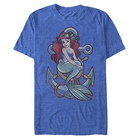 Disney Anchor Royal Blue Heather Erkek Tişört