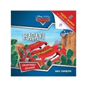 Disney Arabalar Çıkartmalı Eğlence Tişört Baskılı - Oku Yapıştır - kollektif