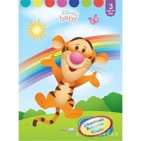 Disney Baby - Çıkartmalı Boyama Kitabı - 3 Yaş Ve Üzeri - Kolektif