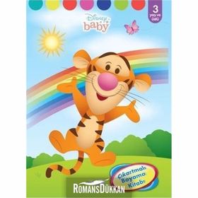 Disney Baby - Çıkartmalı Boyama Kitabı - 3 Yaş Ve Üzeri - Kolektif