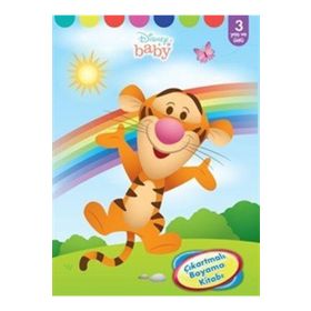 Disney Baby - Çıkartmalı Boyama Kitabı - 3 Yaş Ve Üzeri - Kolektif