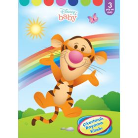 Disney Baby - Çıkartmalı Boyama Kitabı - Kolektif