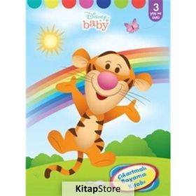 Disney Baby - Çıkartmalı Boyama Kitabı - Kolektif