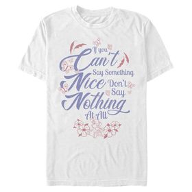 Disney Bambi Can't Say Something Nice White Erkek T-shirt