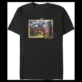 Disney Big & Tall Encanto Photo Black Erkek T-shirt