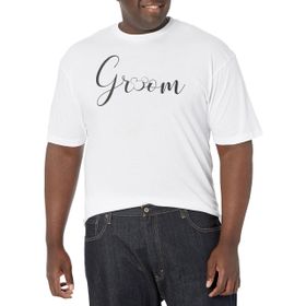Disney Büyük ve Uzun Klasik Mickey Damat Beyaz Erkek T-shirt