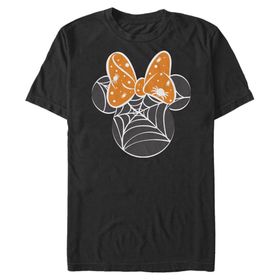 Disney Büyük ve Uzun Klasik Mickey Mini Ağlar Black Erkek T-shirt
