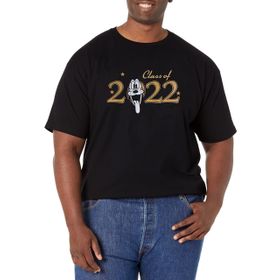 Disney Büyük ve Uzun Klasik Mickey Pluto Sınıf Siyah Erkek T-shirt
