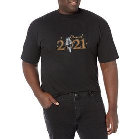 Disney Büyük ve Uzun Klasik Mickey Pluto Sınıf Siyah Erkek T-shirt