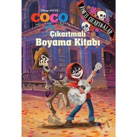 Disney Coco Çıkartmalı Boyama Kitabı - kollektif