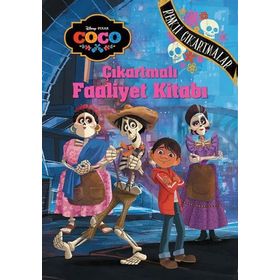 Disney Coco Çıkartmalı Faaliyet Kitabı - kollektif