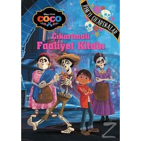 Disney Coco Çıkartmalı Faaliyet Kitabı - kollektif
