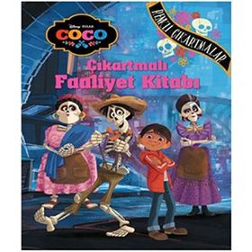 Disney Coco Çıkartmalı Faaliyet Kitabı - kollektif