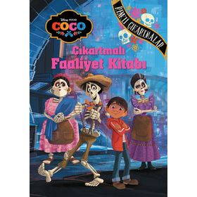 Disney Coco Çıkartmalı Faaliyet Kitabı - kollektif