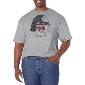 Disney Cruella Athletic Heather Erkek T-shirt