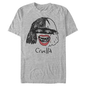 Disney Cruella Athletic Heather Erkek T-shirt